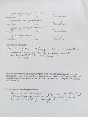 CE Course Feedback