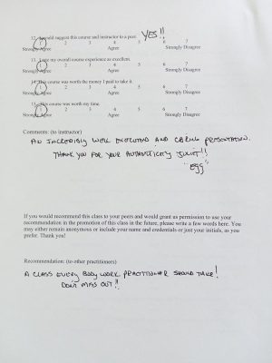 CE Course Feedback